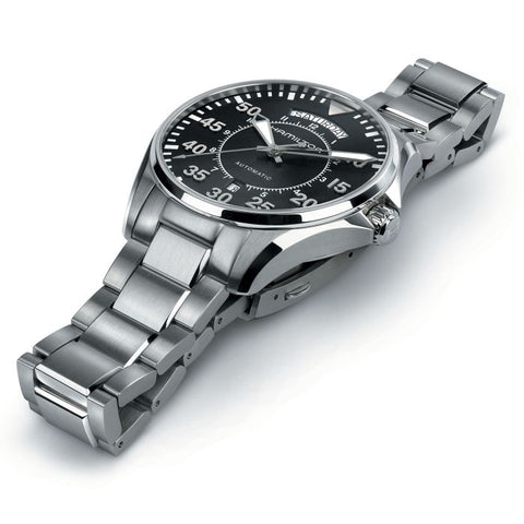 Hamilton H64615135 Watch - Khaki Aviation Pilot Day Date Auto (Image 2)