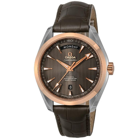 OMEGA 231.23.42.22.06.001 Watch - Seamaster Aqua Terra 150M Co-Axial Chronometer Day-Date in Grey - Parallel Import