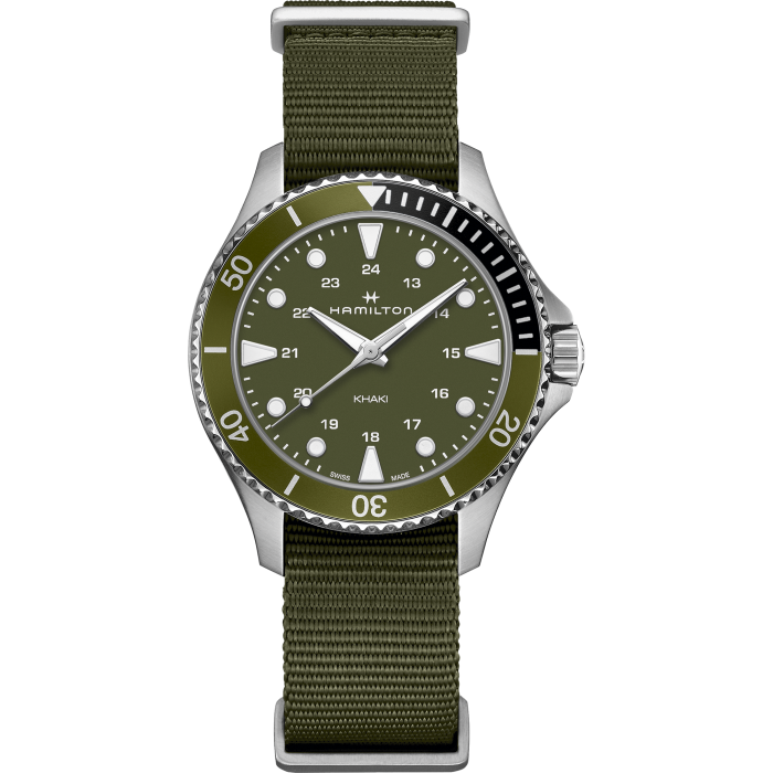 Hamilton H82241961 Watch - Khaki Navy Scuba Quartz