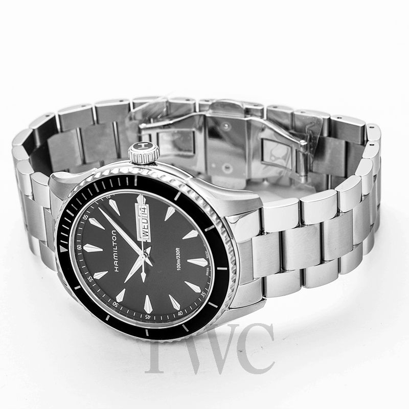 Hamilton H37511131 Watch - Jazzmaster Seaview Day Date Quartz (Image 8)