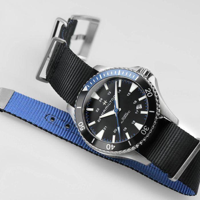 Hamilton H82315931 Watch - Khaki Navy Auto (Image 3)