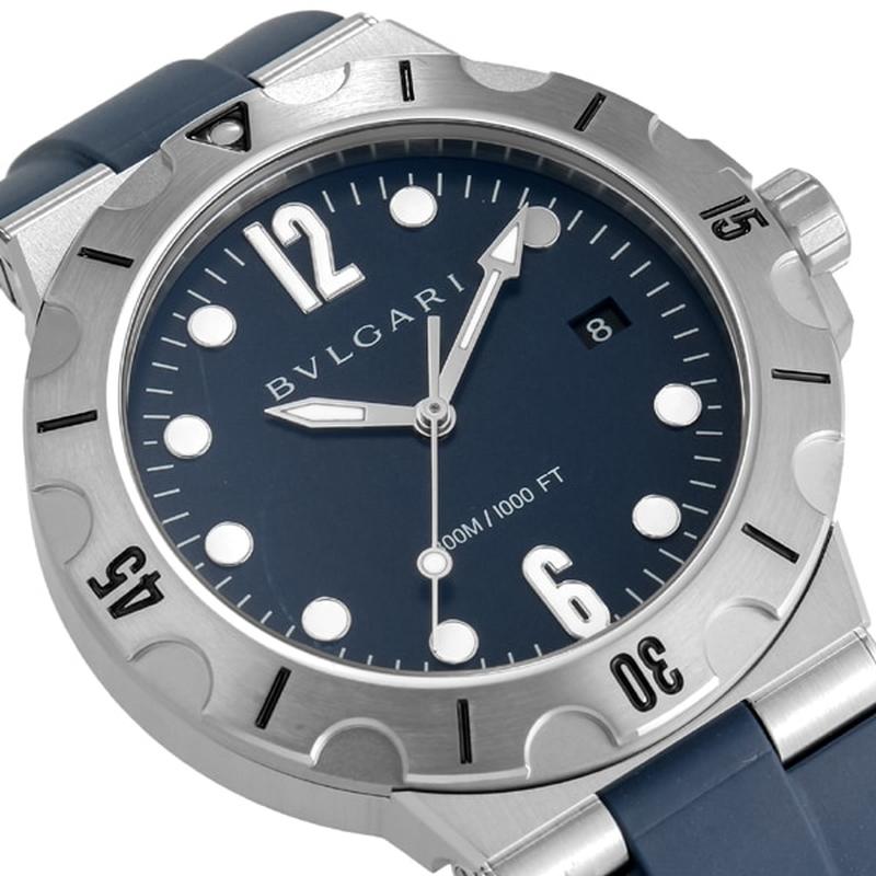 BVLGARI DP41C3SVSD Watch - nan Men's Rubber Strap Watch Parallel Import 2-Year Warranty (Image 3)