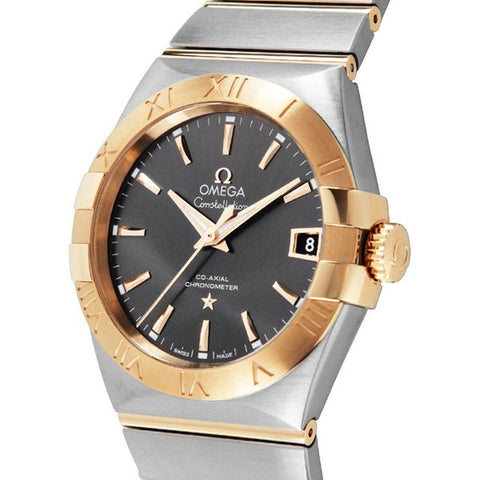 OMEGA Constellation 5-Year Warranty Gray (Case: Yellow Gold) 123.20.35.20.06.001 [Parallel Import]