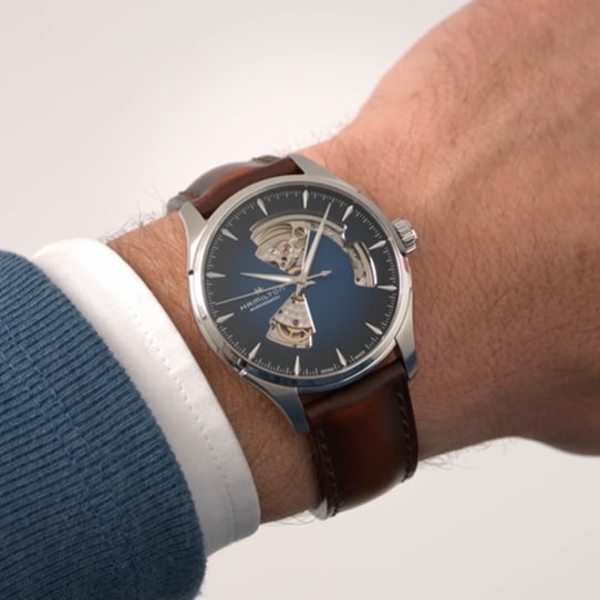 Hamilton H32675540 Watch - Jazzmaster Open Heart Auto (Image 2)