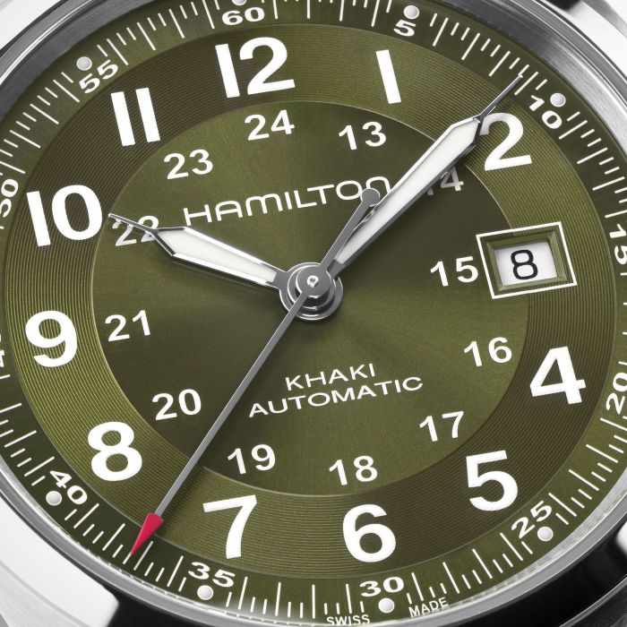 Hamilton H70605160 Watch - Khaki Field Auto 42 mm (Image 5)