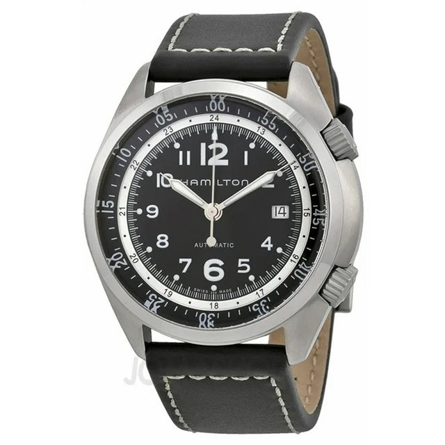 Hamilton H76455733 Watch - Khaki Aviation Pilot Pioneer Auto