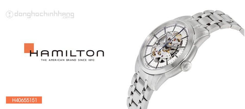 Hamilton H40655151 Watch - American Classic RailRoad Skeleton Auto (Image 5)