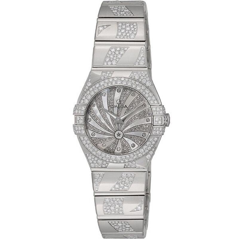 OMEGA 123.55.24.60.55.012 Watch - Constellation 5-Year Warranty White [Parallel Import]
