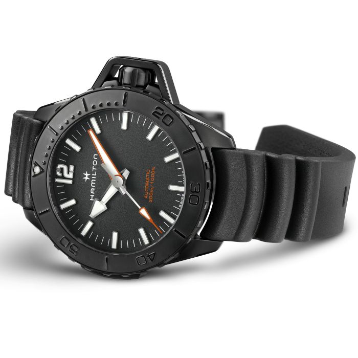 Hamilton H77855330 Watch - Khaki Navy Openwater Automatic 46mm (Image 7)