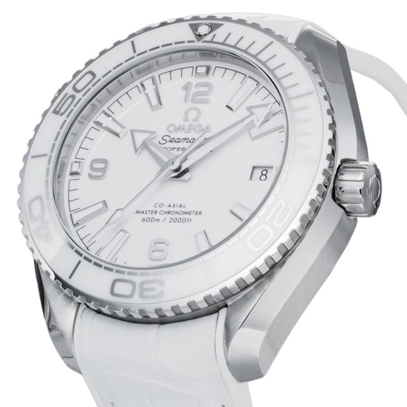OMEGA Seamaster Planet Ocean 600M White 215.33.40.20.04.001 with 5