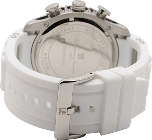 SALVATORE MARRA SM15107-SSGR/WH WATCH