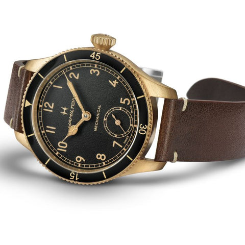 Hamilton H76709530 Watch - Khaki Aviation Pilot Pioneer Mechanical Bronze 43mm (Image 3)