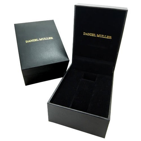 DANIEL MULLER DM-2003BK Chronograph Stainless Steel Men's Watch