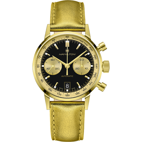 Hamilton H38436830 Watch - American Classic Intra-Matic Auto Chrono【HAMILTON X JANIE BRYANT Capsule Collection】