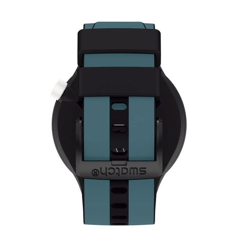 SWATCH NIGHT TRIP BIG BOLD SB03B107 Green Watch