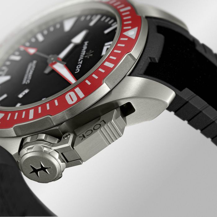 Hamilton H77805335 Watch - Khaki Navy OPENWATER AUTO TITANIUM AUTO (Image 3)