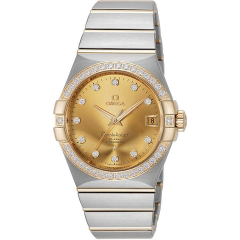 OMEGA 123.25.38.21.58.001 Watch - Constellation 5-Year Warranty [Parallel Import] Yellow