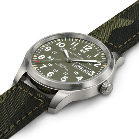 Hamilton H70535061 Watch - Khaki Field Khaki Field Day-Date (Image 6)