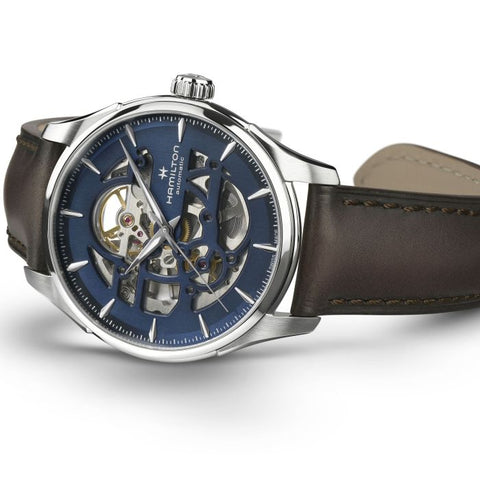 Hamilton H42535541 Watch - Jazzmaster Skeleton Auto (Image 3)