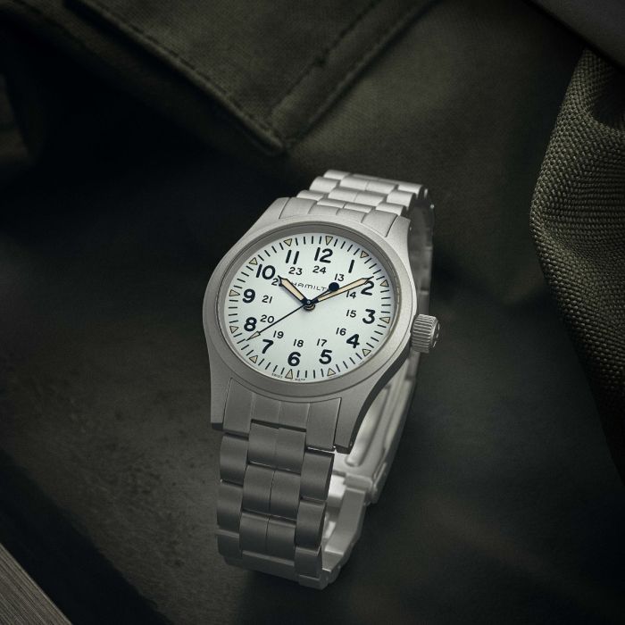 Hamilton H69439111 Watch - Khaki Field Mechanical 38mm (Image 4)