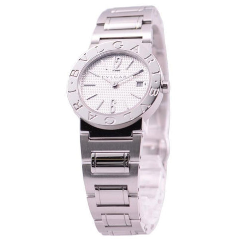 BVLGARI BB26WSSD/N Watch - Women's BVLGARI BVLGARI Stainless Steel 26mm White Dial Parallel Import 2-Year Warranty