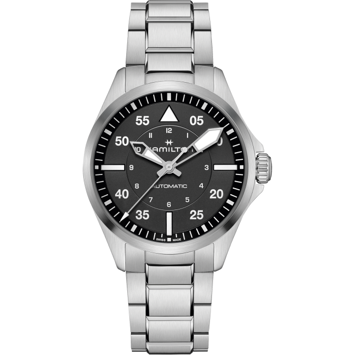 Hamilton H76305130 Watch - Khaki Aviation Pilot Auto 39mm
