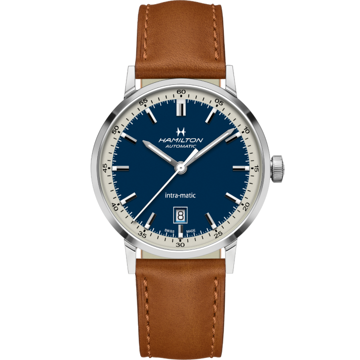 Hamilton H38425540 Watch - American Classic Intra-Matic Auto