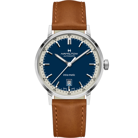 Hamilton H38425540 Watch - American Classic Intra-Matic Auto