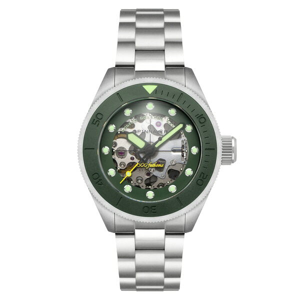 SPINNAKER SP-5119-66 Watch - SP 5119 66 DUMA GMT AUTOMATIC 2 Year Warranty Stylish Purple Dial Water Resistant Men's Watch