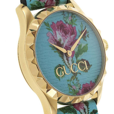 GUCCI YA1264085 Watch - G-Timeless Turquoise Watch with 2-Year Warranty [Parallel Import] (Image 2)