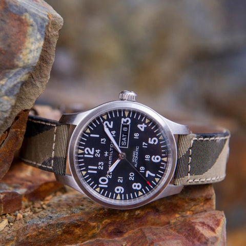 Hamilton H70535031 Watch - Khaki Field Khaki Field Day Date (Image 8)