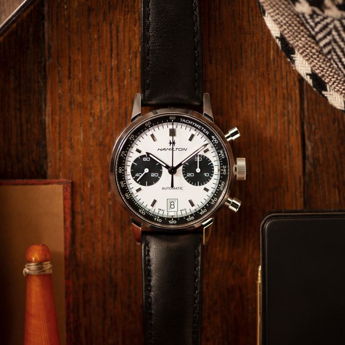 Hamilton H38416711 Watch - American Classic Intra-Matic Auto Chrono (Image 7)