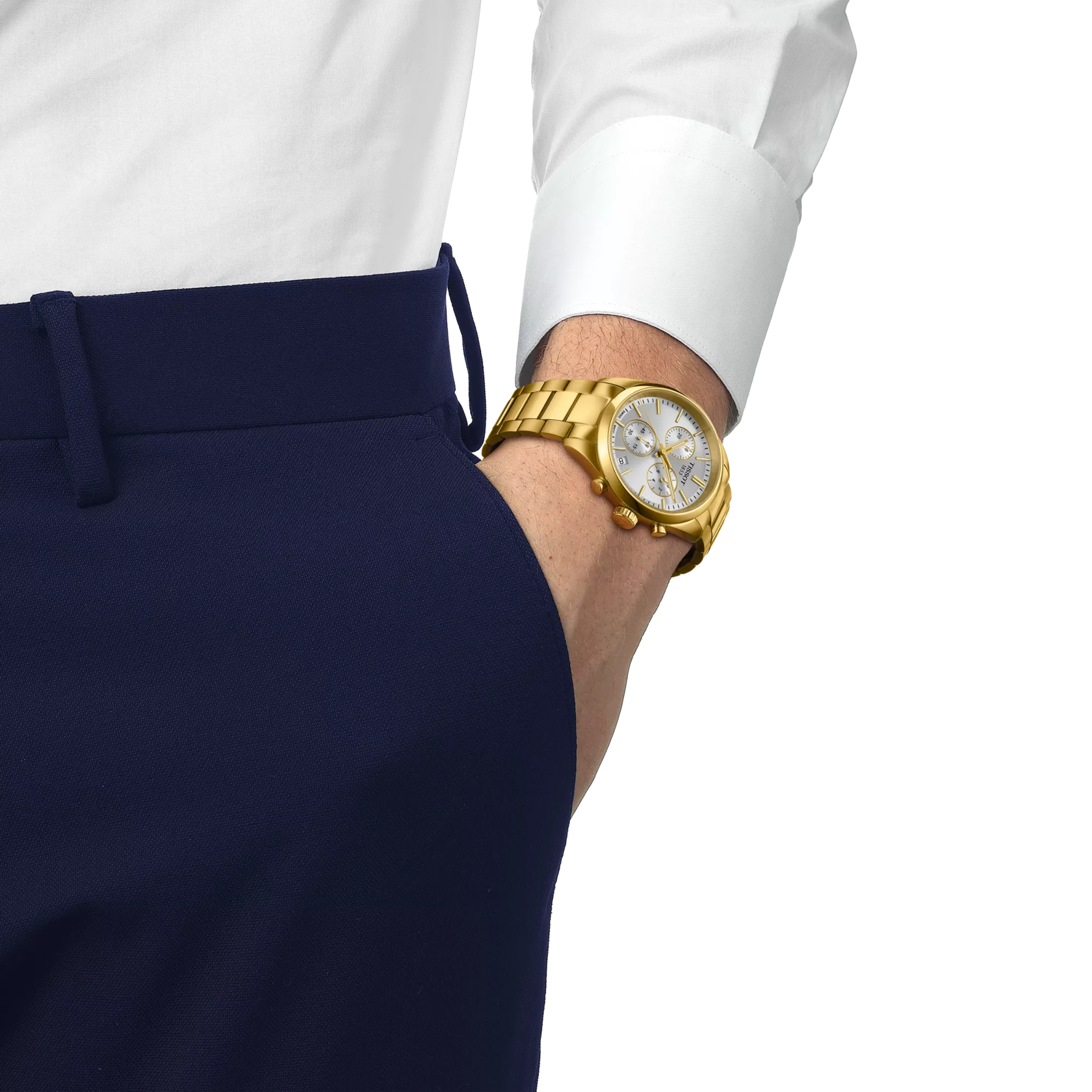 TISSOT T150.417.33.031.00 Watch - Swiss Automatic Movement Stainless Steel Water Resistant Elegant Design (Image 4)