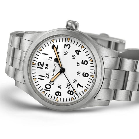 Hamilton H69529113 Watch - Khaki Field Mechanical 42mm (Image 3)
