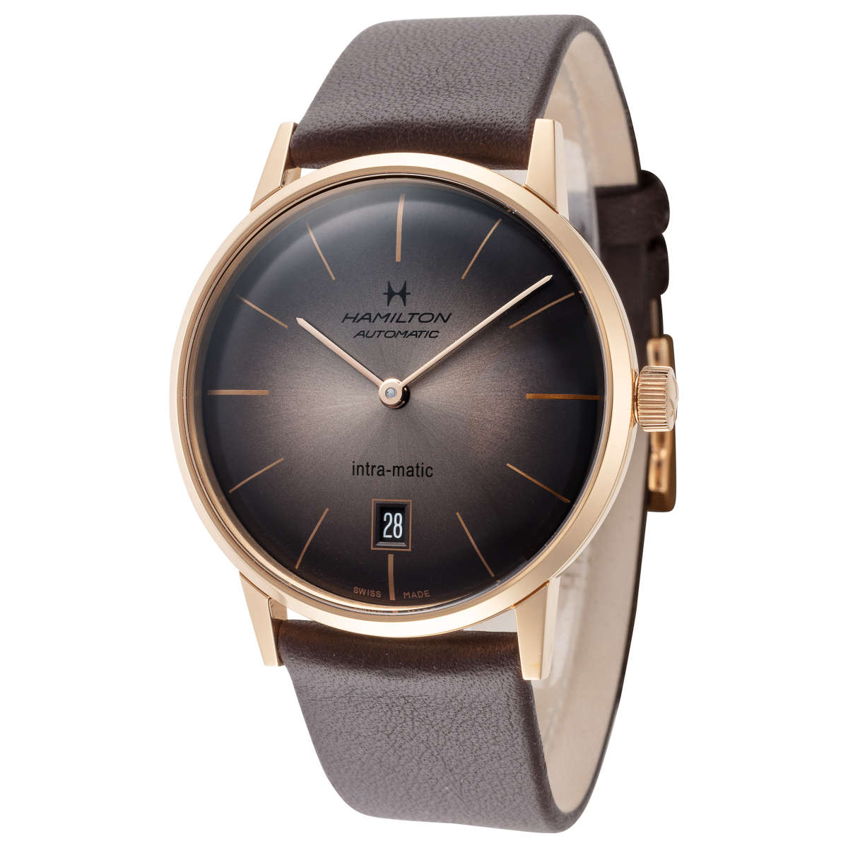Hamilton H38465501 Watch - American Classic Intra-Matic Auto (Image 2)