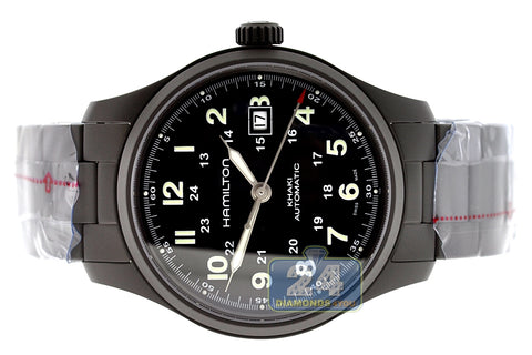 Hamilton H70565133 Watch - Khaki Field Khaki Titanium Auto (Image 7)