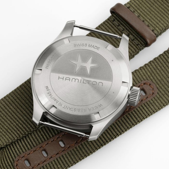 Hamilton H69509930 Watch - Khaki Field Mechanical Power Reserve (Image 6)
