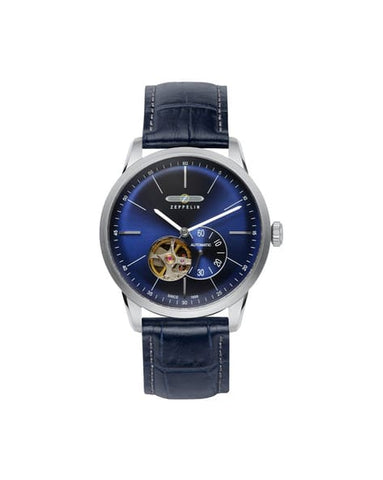ZEPPELIN 73643 Flat Line Navy Watch with 2 Year Warranty, Genuine Product, Sleek Design and Durable Construction for Everyday Wear