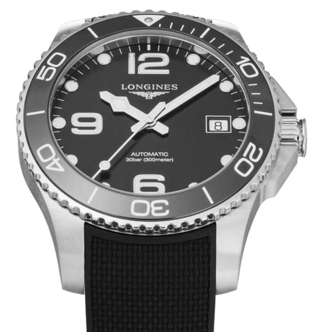 Longines L3.780.4.56.9 Watch - Hydro Conquest 5-Year Warranty Black [Parallel Import] (Image 3)