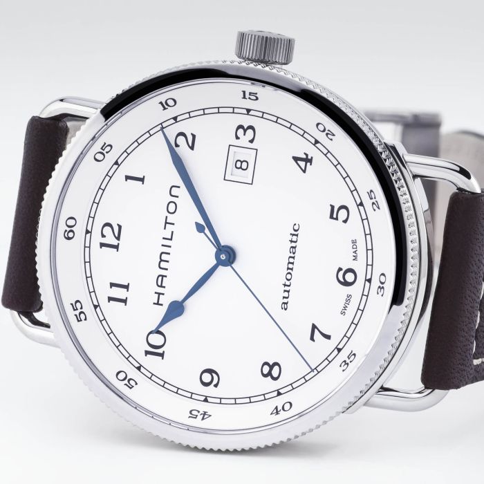 Hamilton H77715553 Watch - Khaki Navy Pioneer Auto (Image 5)