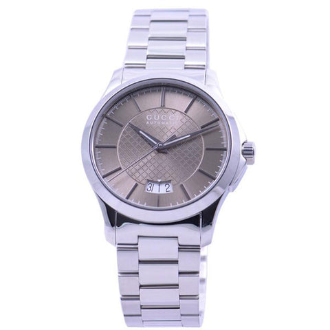 GUCCI G-Timeless 2-Year Warranty YA126431 Brown [Parallel Import]