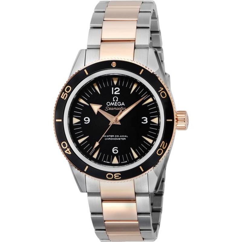OMEGA 233.20.41.21.01.001 Watch - Seamaster 300M Black (Case: Sedna Gold) 5-Year Warranty [Parallel Import]