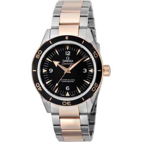 OMEGA 233.20.41.21.01.001 Watch - Seamaster 300M Black (Case: Sedna Gold) 5-Year Warranty [Parallel Import]