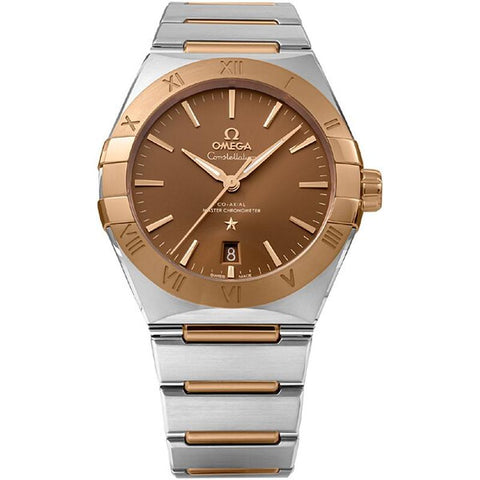 OMEGA Constellation 5-Year Warranty Brown 131.20.39.20.13.001 [Parallel Import]