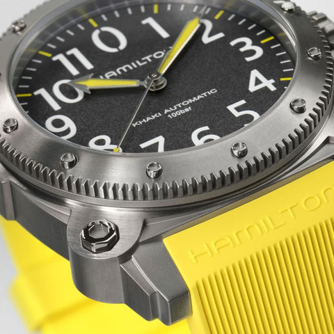Hamilton H78535380 Watch - Khaki ネイビー BeLOWZERO Auto TITANIUM (Image 4)