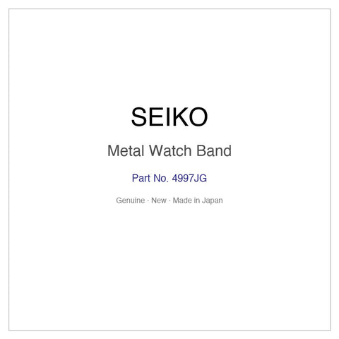 SEIKO 4997JG Metal Watch Band for SKS193J1 SKS193P1 SKS195J1 SKS195P1 SKS197P1 and More Models
