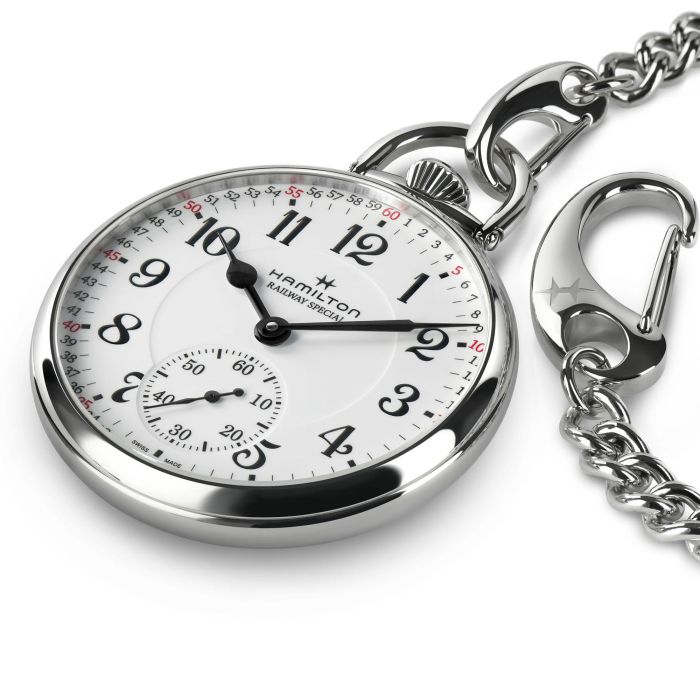Hamilton H40819110 Watch - American Classic RailRoad Pocket Watch | Limited Edition (Image 4)