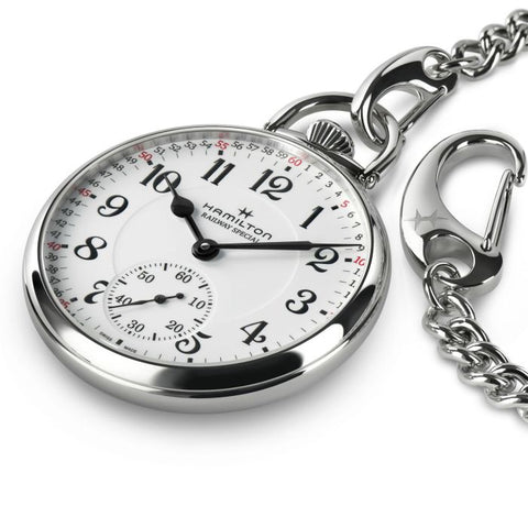 Hamilton H40819110 Watch - American Classic RailRoad Pocket Watch | Limited Edition (Image 4)