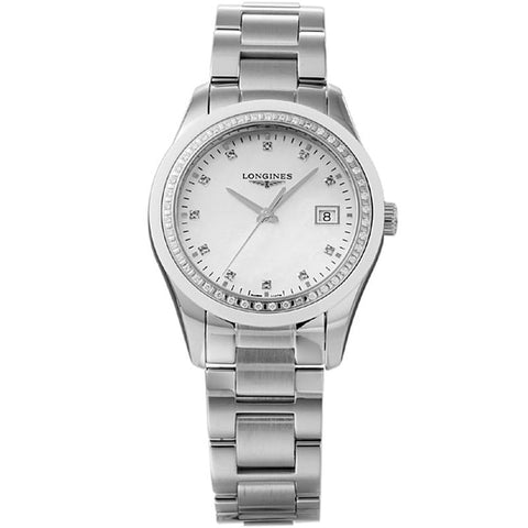 Longines Conquest 2-Year Warranty White L2.387.0.87.6 [Parallel Import]