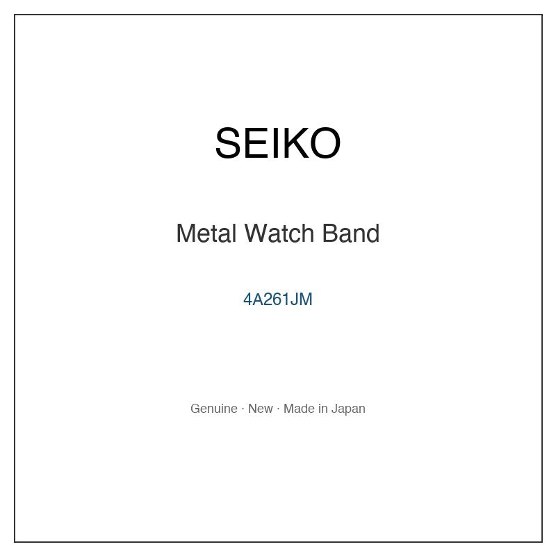 SEIKO 4A261JM Watch Parts